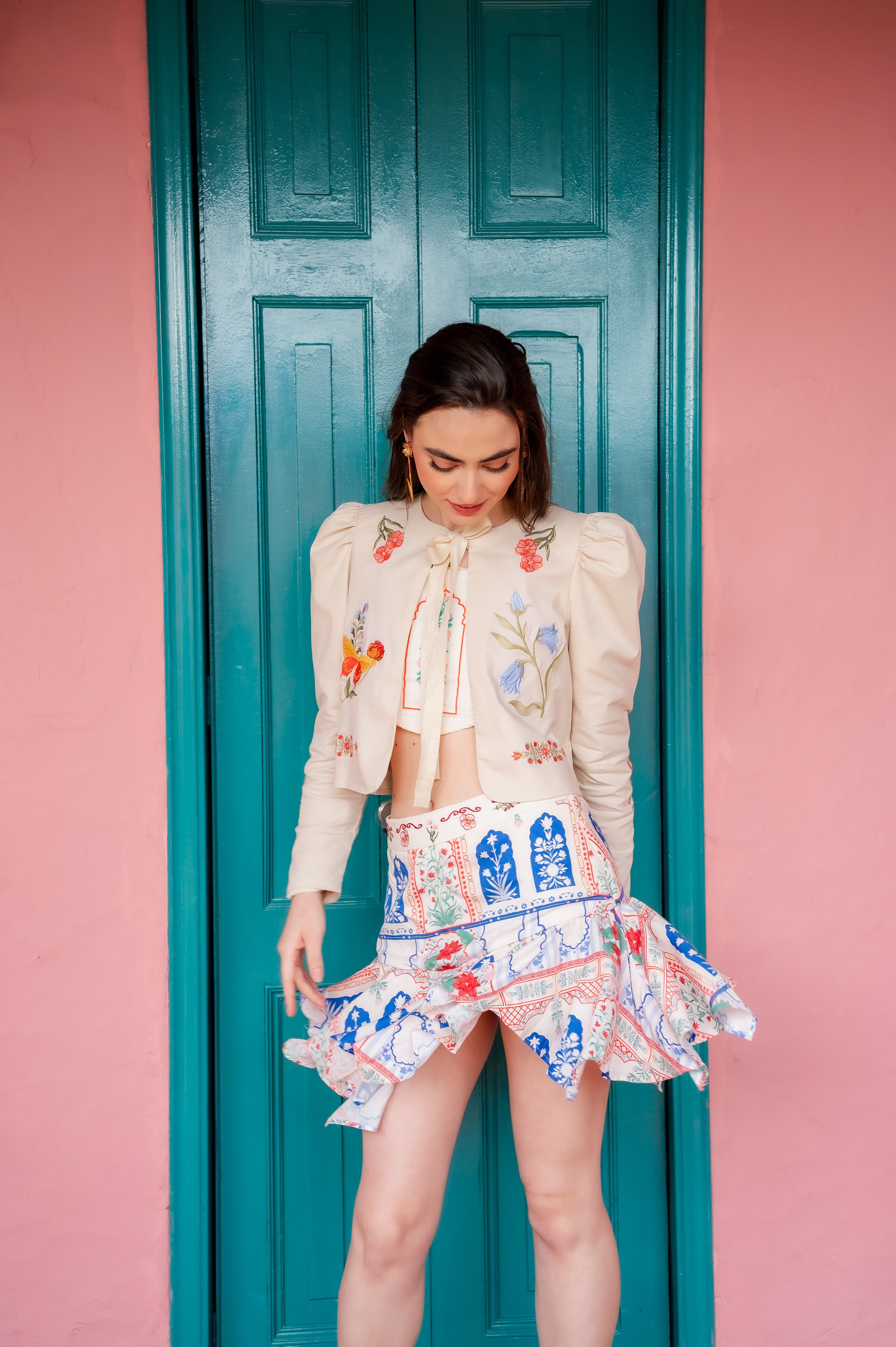 FALDA ARABESQUE