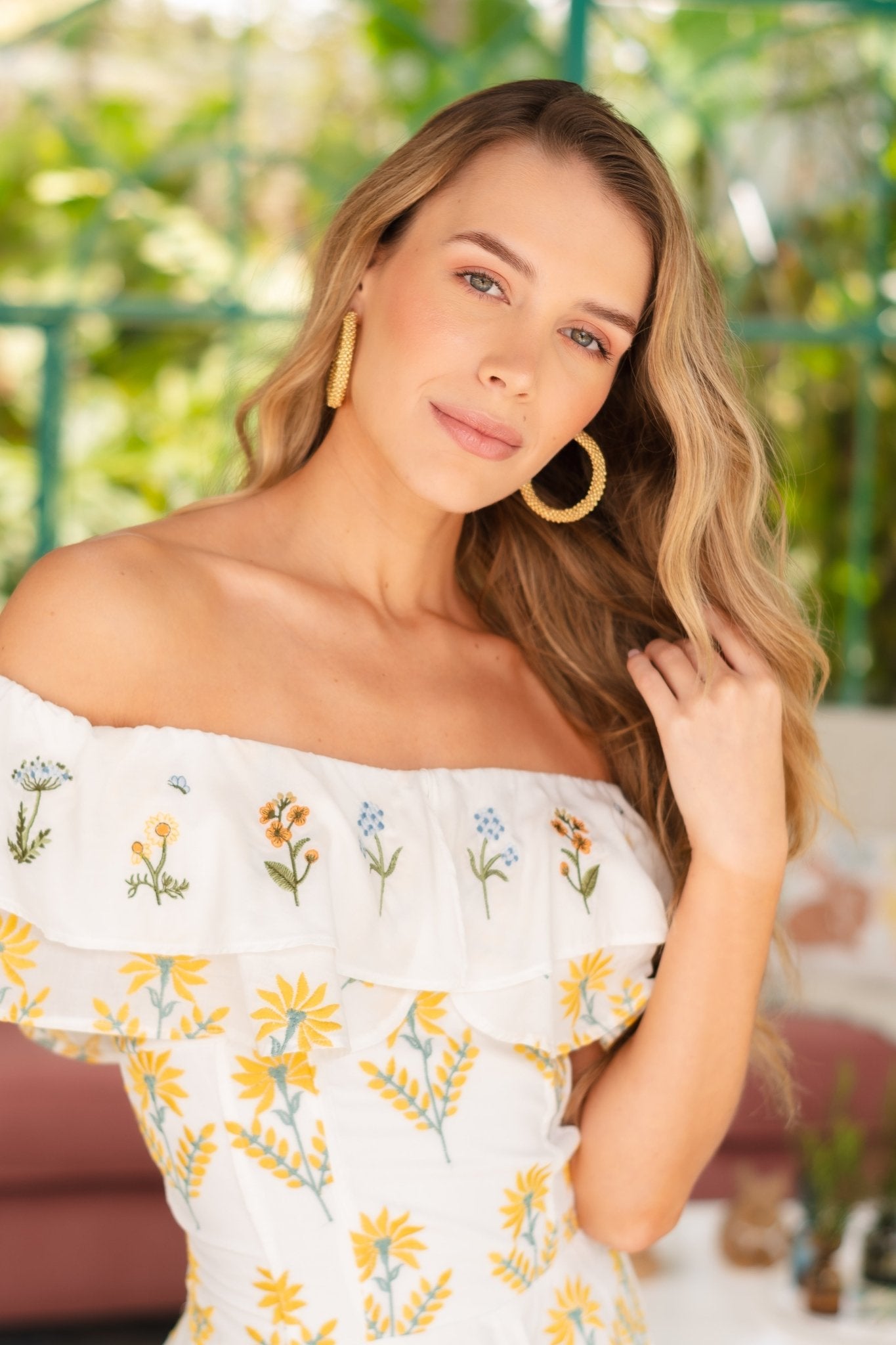 CAMELIA MINI DRESS - Rosa Pistacho