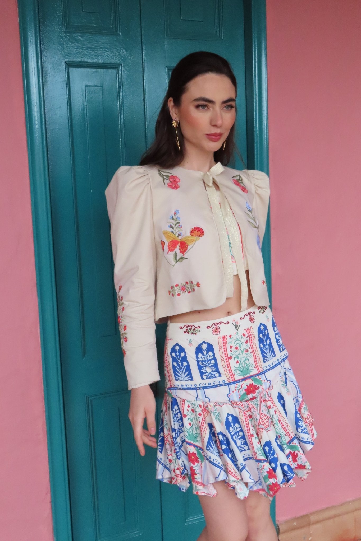 CHAQUETA BANGALORE - Rosa Pistacho