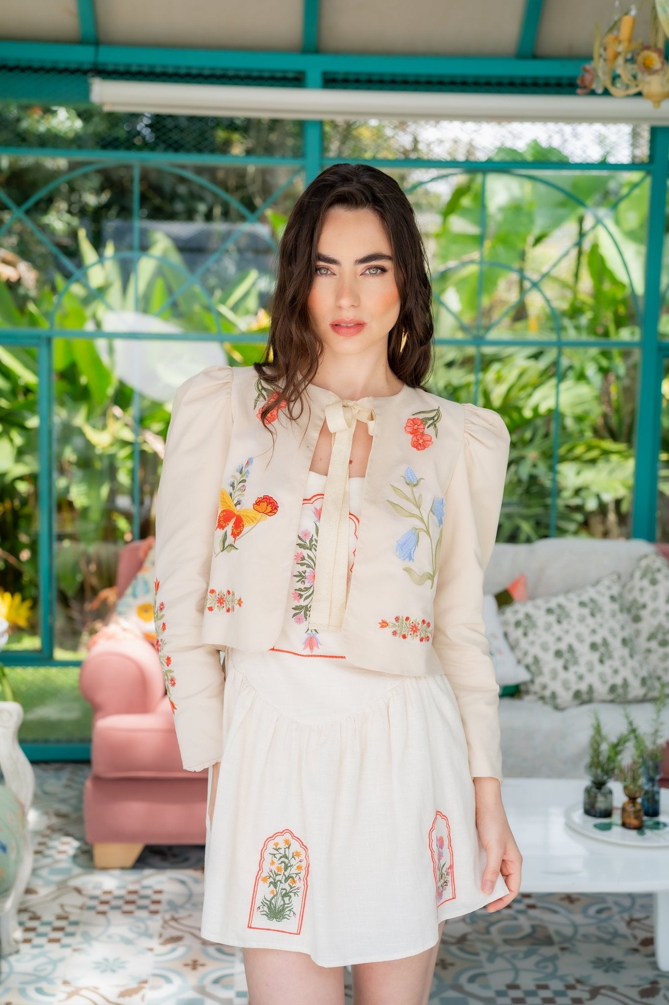 CHAQUETA BANGALORE - Rosa Pistacho