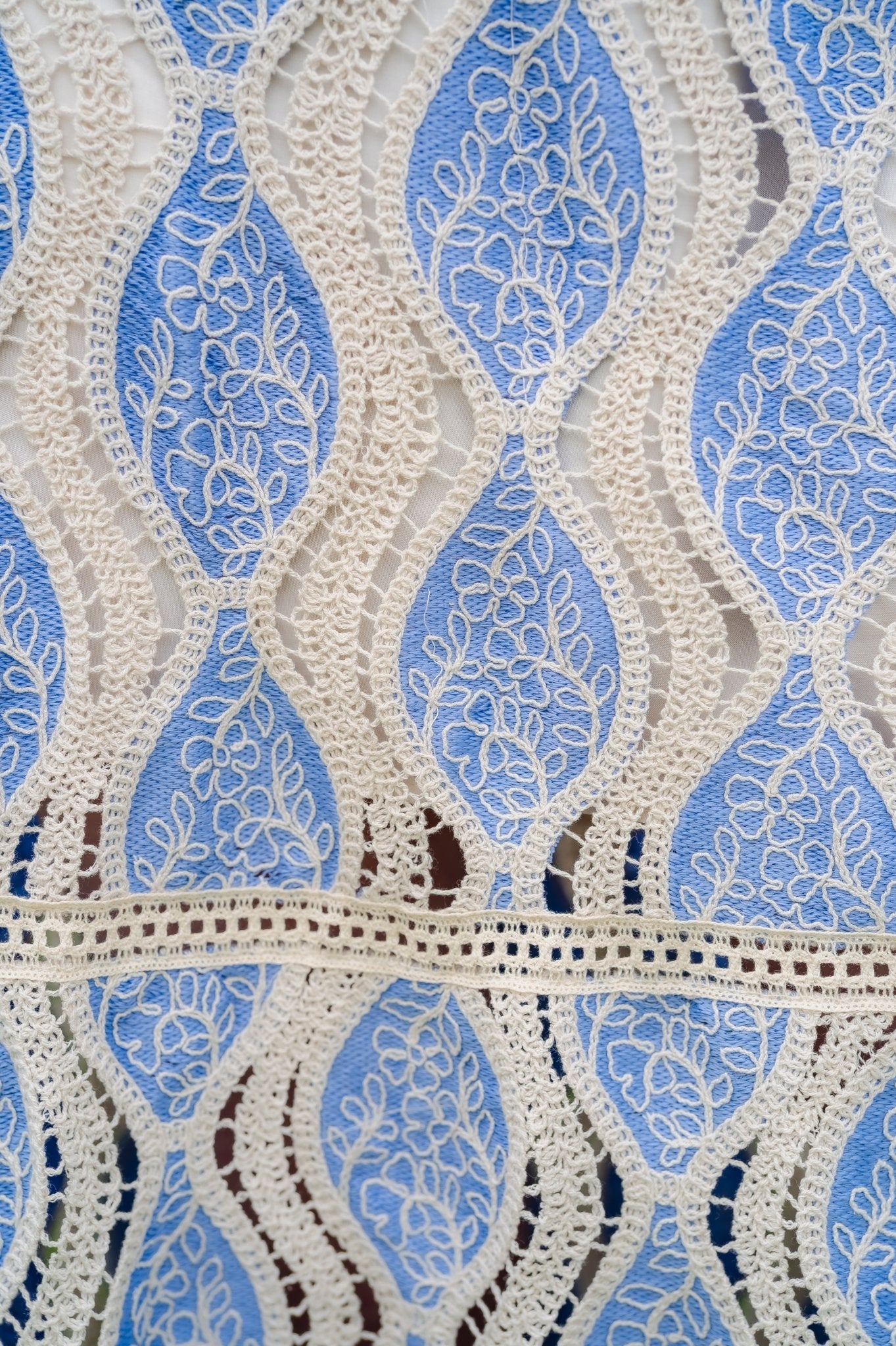 FALDA LARGA ANANDA EMBROIDERED - Rosa Pistacho