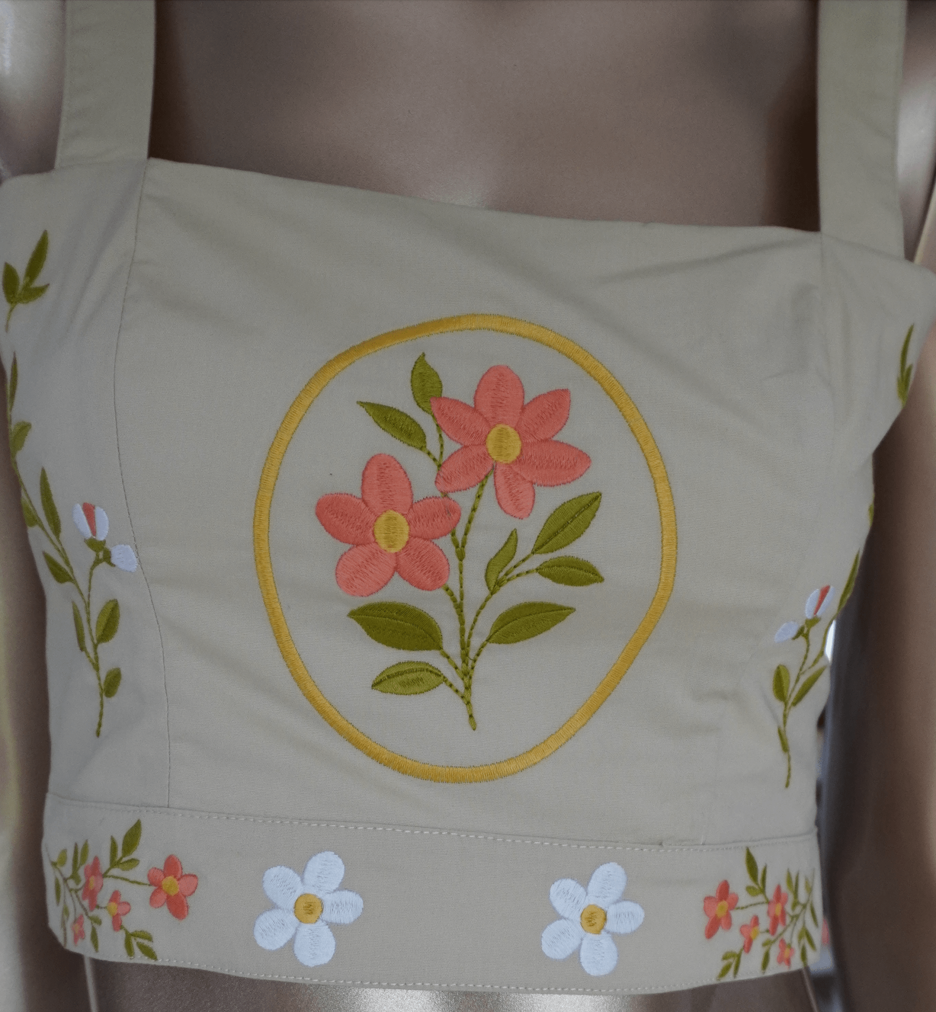 HONEY BELLE top - Rosa Pistacho