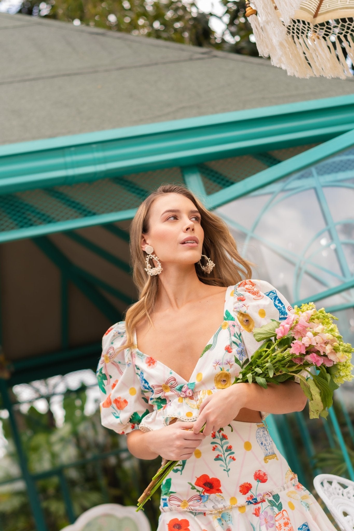 MANZANILLA MINI DRESS - Rosa Pistacho