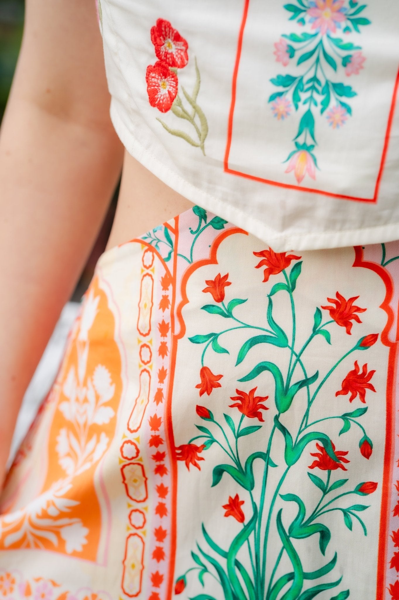 MAXI DRESS JAIPUR - Rosa Pistacho