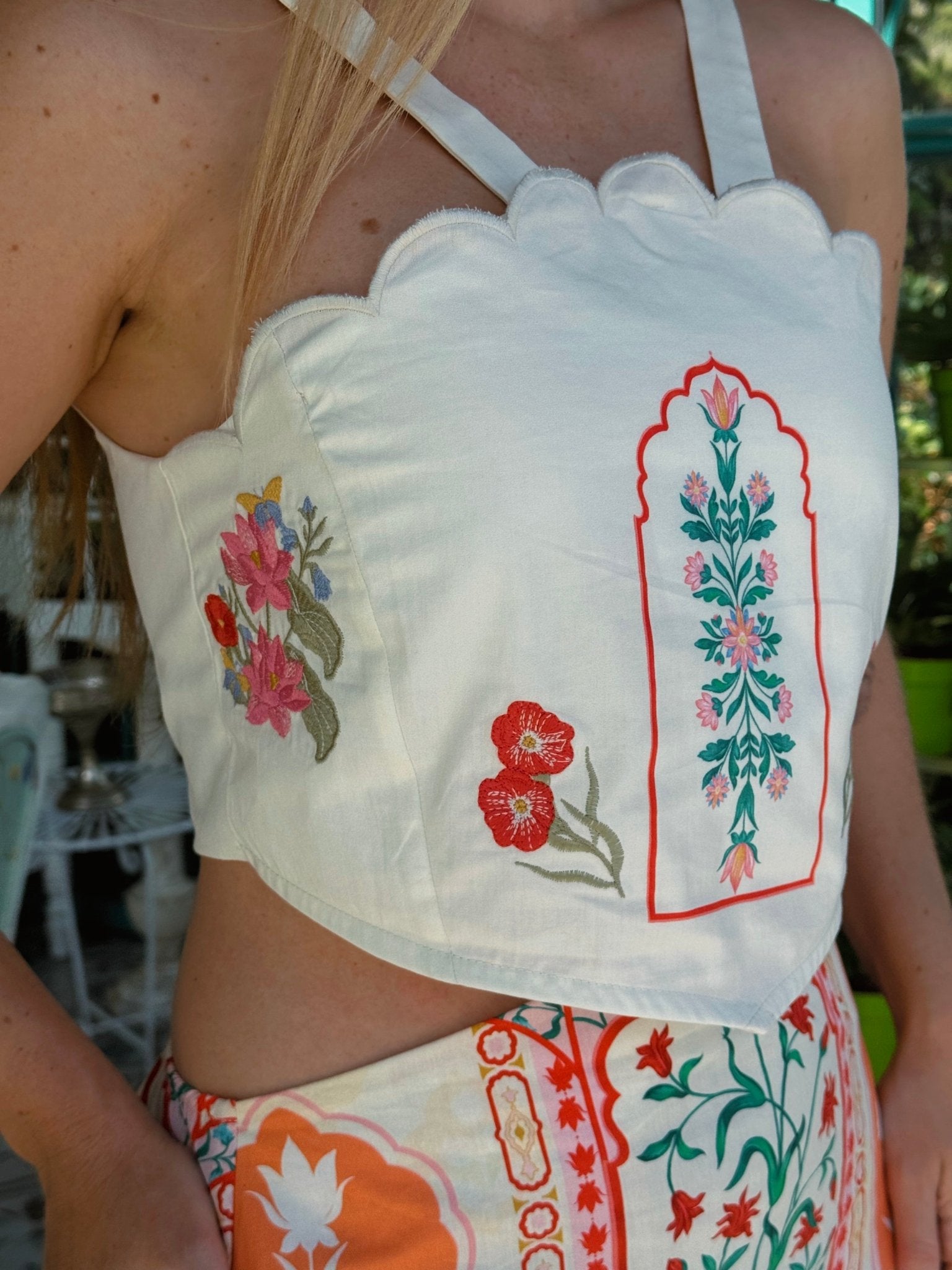 MAXI DRESS JAIPUR - Rosa Pistacho